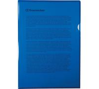 Soennecken Pochette transparente 1469 DIN A4 PP bleu 50 pcs/paquet