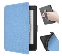 SOENS Étui de Protection Intelligent for liseuse Kobo Clara Colour/BW 6" 2024 N367 N365 avec Support de Main et Fonction Veille/réveil Automatique(Sky Blue)
