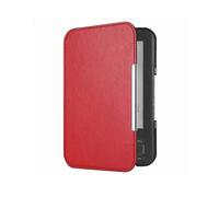 SOENS Housse adaptée for Kindle 3 troisième génération Business Intelligence étui en Cuir magnétique D00901 spécial E-Book Smart Cover (Color : Red, Size : for Kindle 3)