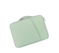 SOENS Housse for tablette 11-13 pouces, adaptée à l'iPad Air Pro 11 13 2025, sac à main étanche avec fermeture éclair, sac de rangement de transport antichoc(Green,IPad Air Pro 11")