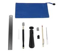 SOESFOUFU 1 coupe-verre : outil de coupe professionnel de type crayon, stylo à graver pour carrelage, miroir, mosaïque, céramique et métal.