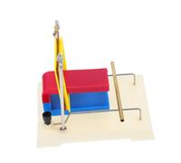 SOESFOUFU 1 Ensemble Kit Électromagnétique Éducatif pour Instrument de Physique pour Expériences Scientifiques Projet Apprentissage Montessori Matériel de Circuits Électriques pour Écoles