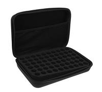 SOESFOUFU 1 pièce Sac de Rangement pour Huiles Essentielles Compartiments Malette de Transport Semi Imperméable pour Bouteilles de Protection Antichoc et Pratique pour Vos Voyages