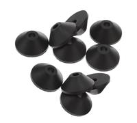 SOESFOUFU 10 Rondelles Coniques en Caoutchouc Noir pour Boulons de Siège de Toilette, Joint Étanche et Résistant, Pack de 10 Pièces pour Réparation de Réservoir de Wc