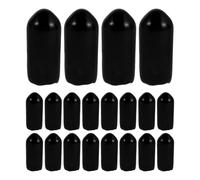 SOESFOUFU 100 embouts pour élastiques à cheveux : protections en plastique pour bandeaux de 5 mm, embouts ronds souples et flexibles, accessoires pour la création de coiffures et autres projets