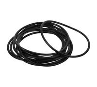 SOESFOUFU 100 Pièces Bracelets Élastiques Cheveux Noirs, en Silicone Femmes | Style Minimaliste Rétro, Usage Quotidien et Soirées Années 80, Finition Soignée, Léger, Lot 100