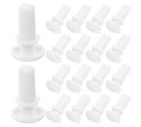 SOESFOUFU 100pcs Clips en Nylon Blanc pour Fixation Plastique R Type, Isolants et Résistants, Adaptés aux Appareils Électriques Maisons et Bureaux