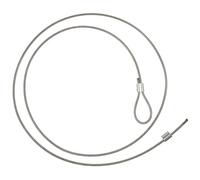 SOESFOUFU 1ensemble Corde de Fixation Câble Acier avec Boucle Aluminium pour Panier de Basketball Intérieur et Extérieur Accessoire de Filet de Sport Robuste