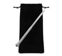 SOESFOUFU 1ensemble Stylo Acupoint Acier Inoxydable Extensible Outil de Massage Portable pour Corps Cou et Épaules Soulagement et Tension Musculaire avec Pochette de Couleur Aléatoire
