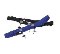 SOESFOUFU 2 Pièces Ceinture de Course pour Marathon avec 6 Boucles et Nylon | Porte-dossard Léger, Deux Carrés Réfléchissants, Maintien Sûr, pour Coureurs et Athlètes en Épreuve