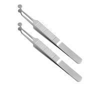 SOESFOUFU 2 pinces pour les glandes de Meibomius : pinces de massage des paupières, kit de nettoyage et d’extraction des glandes de Meibomius en acier inoxydable