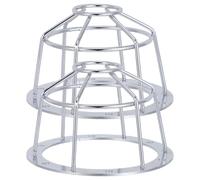 SOESFOUFU 2 Protections pour détecteur : 75 mm/2,9 po, Support de Protection pour détecteur de métaux, Cage de, Capuchon de Remplacement pour tête d’extincteur Automatique.