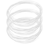 SOESFOUFU 2 rouleaux de fil de réparation de lunettes en forme de T - Intercalaires de verres transparents - Bande de nylon haute tension de 5 m x 1 mm pour montures demi-cer s et accessoires