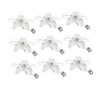 SOESFOUFU 20 pièces Mini Pinces à Cheveux Fleurs avec Strass Clips Mignons pour Filles Accessoires de Coiffure Décoratifs Pince Petite Griffe Portable