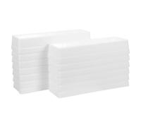 SOESFOUFU 20 réservoirs de réactifs de 50 ml, bacs à solution jetables à fond en V pour pipettes, cuvettes de laboratoire en plastique pour la recherche en biologie moléculaire et biochimie.