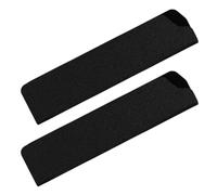 SOESFOUFU 2pcs Manchons de Coupe Noir en Flocage pour Couteaux et Cutter, Protection Facile à Ranger, Prévention de L’usure, pour Cadeau de Pendaison de Crémaillère