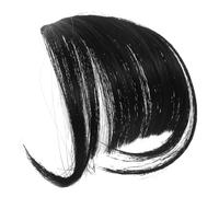 SOESFOUFU 2pièces Fausse Frange Clip Femmes Extensions De Cheveux Naturelles Effet Réaliste Et Ajustable Accessoire De Coiffure Pour Look Stylé Ou