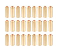 SOESFOUFU 30pcs Anneaux en Alliage Métal Or pour Macramé, Perles Tubulaires Faciles à Installer sans Bavure, pour Décoration de Plantes et Paniers Tressés