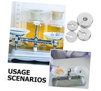 SOESFOUFU 35 Pièces Hooked Weight Set Scale Calibration Weights For Physics And Mechanics Experiments Educational Laboratory Use