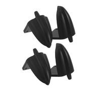 SOESFOUFU 4 Pièces Pieds Anti-Vibrations pour Enceinte, Pointes de Découplage Abs, Noir, pour Amplificateur et Subwoofer, des Vibrations, Protection Sécurisée, Salons et Espaces Compacts