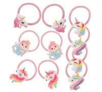 SOESFOUFU 5paires Élastiques à Cheveux Pour Filles Accessoires De Coiffure Avec Design Cartoon Adorable Lot Pour Cheveux Fins