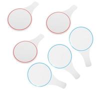 SOESFOUFU 6 Pcs Tableaux Blancs Pratiques à Main en Mousse, Palettes de Réponses Effaçables à Sec pour Notation des Juges en Compétition, Tableau de Score Portable
