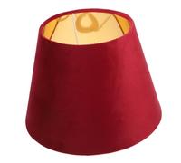 SOESFOUFU Abat-jour Doublé en Tissu Velours Doré pour Lampe de Sol et Murale, Compatible E27, Design Simple et Décoratif pour Chambre et Salon