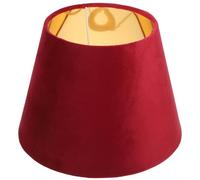 SOESFOUFU Abat Jour Tissu Simple et Décoratif pour Lampe de Chevet en Tissu Doublure Dorée, Compact et Facile à Installer, pour Chambre à Coucher