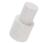 SOESFOUFU Accessoire de Remplacement Bouchon en Plastique Minimisant la Perte de Chaleur, Observation Précise Flamme Pendant pour Bouchon de Four en Mullite Blanc pour Trous Ronds