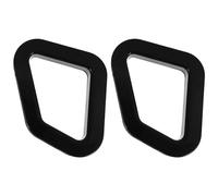 SOESFOUFU Accessoires pour Chaises de Jeu 2 Ensembles 8 Pièces Supports de Sièges en Plastique Noir Clips pour Cybercafé et Domicile