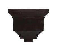 SOESFOUFU Adaptateur de de gouttière - Connecteur de gouttière en alliage d'aluminium - Déviateur d'eau de pluie - Raccord de de à tuyau d'évacuation pour le drainage du toit (Dimensions
