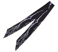 SOESFOUFU Bandeau Élastique pour Femmes Motif Éclairs, Tissu Confortable et Antidérapant, Sport et L'entraînement Fitness
