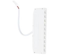 SOESFOUFU Boîte de Jonction Étanche en Plastique Blanc 10 Trous pour Éclairage D'armoire Assure Luminosité et Stabilité, Installation Facile et Amélioration Domestique pour Câbles