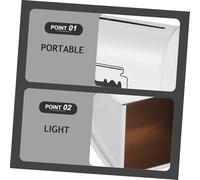 SOESFOUFU Boîte de Rangement pour Lames de Rasoir Portable Multifonction et Compacte pour Lames de Rasage Bijoux Clés et Petits Objets