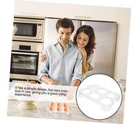 SOESFOUFU Boîte de Rangement Œufs Compartiments pour Réfrigérateur Support Œufs Gain de Place Cuisine Protection Casse Usage Polyvalent Freezer et Camping