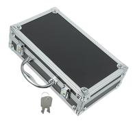 SOESFOUFU Boîte Multifonctionnelle en Alliage D'aluminium Noir, Facile à Ouvrir et Fermer, Rangement D'outils Lors de Voyages en Extérieur L'école