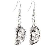 SOESFOUFU Boucles D'oreilles Pendantes Chapeau Western Légères pour Femmes, Accessoires Bijoux Occidentaux, Petites Boucles D'oreilles Cowgirl, pour Soirée et Présent