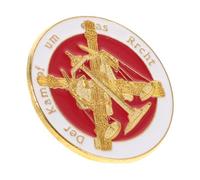 SOESFOUFU Broche Balance Justice en Métal Élégante Design Unique, Accessoire Légal pour Professionnels du Droit Lors D'événements et Célébrations