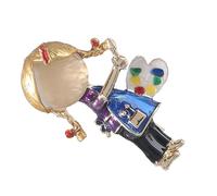 SOESFOUFU Broche Délicate en Alliage pour Fille Épingle de Revers, Peinture Émaillée Colorée, Accessoire pour Vêtements et Décoration de Fête d'Anniversaire