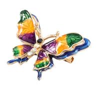 SOESFOUFU Broche en Alliage Décorative et Délicate pour Femmes, Épingle à Revers Colorée, pour Écharpes et Anniversaires