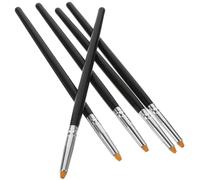 SOESFOUFU Brosse Rehaussante de Cils Lot de 5 Micro-Brosses Compactes Bois Fibres pour Maquillage Salon et Usage Domestique Application Extension Cils Couleur Aléatoire