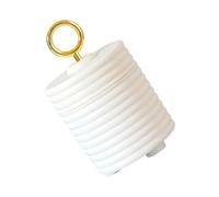SOESFOUFU Bulleur Facial Portable Blanc en As et Pp, Mousseur Manuel Léger et Simple pour Gel la Maison Voyage Extérieur