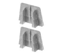 SOESFOUFU Cales de Mise à Niveau en Aluminium Argenté 2pcs pour Réparation de Manches de Marteau et Hache, Outil Pratique Anti-desserrage pour Chantiers et Bureaux