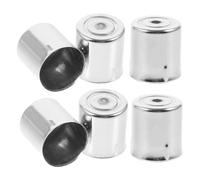 SOESFOUFU Capuchons de Magnétron en Fer Argenté pour Four à Micro-ondes 6pcs Conductivité Thermique Élevée, Léger et Remplaçable, pour Usage en Micro-ondes