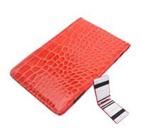 SOESFOUFU Carnet de Score de Golf Pliable Portable en Cuir PU, Rouge | Format Standard pour Cartes de Score, Protège Vos Notes au Sec, Pratique pour Famille et Amis Golfeurs Couleur Aléatoire