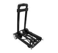 SOESFOUFU Chariot Pliant à roulettes pour Courses et Bagages Portable et Robuste avec Plateau Résistant Cadre Fer pour Transport Maison Plage et Supermarché