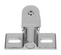 SOESFOUFU Charnière Pivotante en Acier Inoxydable 7.90X7.70X2.00Cm pour Porte de Bain en Verre Double Ouverture Support et Inférieur Utilisation Quotidienne Quincaillerie Salle de Bain