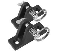 SOESFOUFU Charnières de Pont pour Bateau en Acier Inoxydable 2pcs Construction de Charnières de Pont avec Tous Les Accessoires Nécessaires pour Yachts et Activités de Loisirs