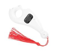 SOESFOUFU Compteur de Perles Numérique Manuel Portable Blanc en Plastique
