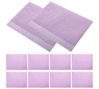 SOESFOUFU Coussin de Table Jetable pour Nail Art 125 Feuilles en Tissu Non Tissé Absorbant et Imperméable pour Salons de Manucure et Exercices de Cils